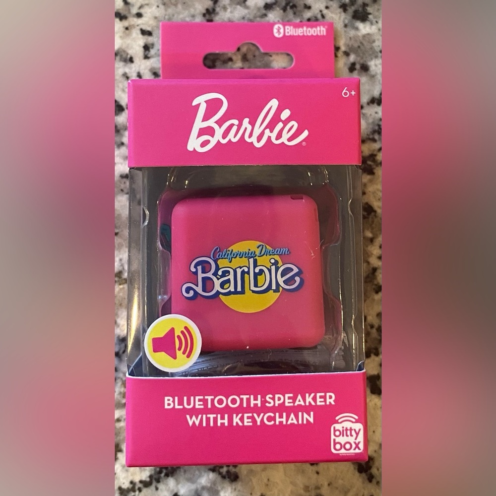 Barbie Bluetooth Speaker with Keychain Bitty Box California Dreams